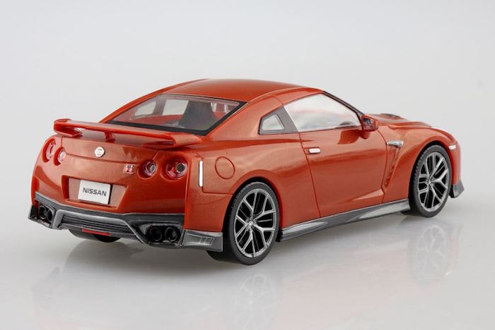 The Snap Kit - Nissan GT-R (Ultimate Shiny Orange) 1/32