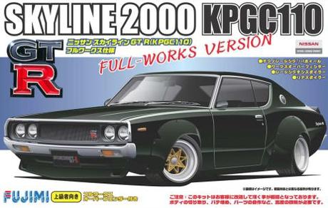 Nissan Skyline GT-R Full-Works Over Fender Race 1/24