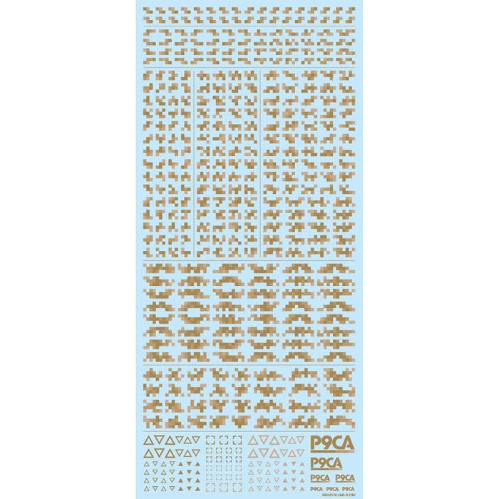 P9CA-EAR Pixel Camouflage Decal 2 Earth (1sheet)