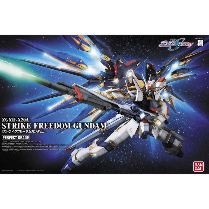 ロボット BANDAI 1/60 STRIKE FREEDOM GUNDAM PG Strike Freedom Gundam 1/60 — Panda Hobby