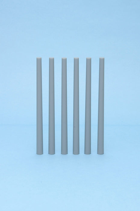 Taper Circle 4.0-6.0mm (Gray) Stick Plastic Materials 6pcs