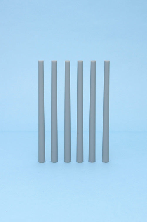Taper Circle 5.0-7.0mm (Gray) Stick Plastic Materials 6pcs