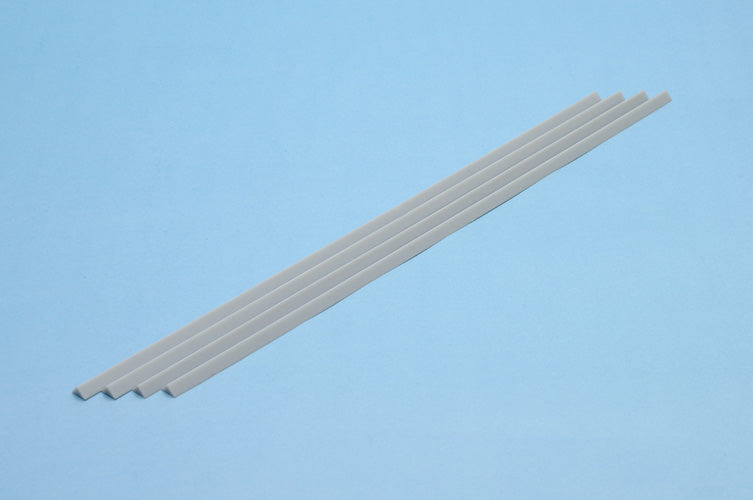 Plastic Materials (Gray) Triangle Stick 3.0mm 6pcs