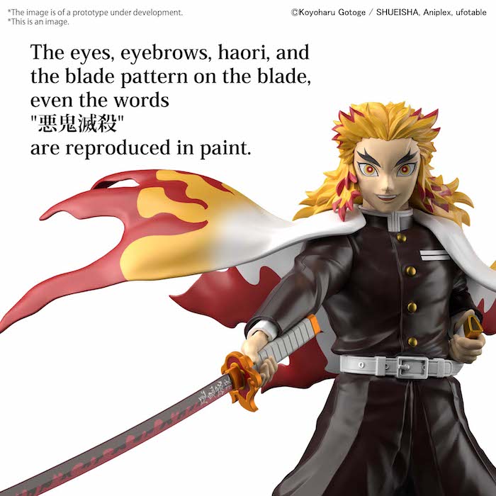 Demon Slayer Model Kit - Kyojuro Rengoku