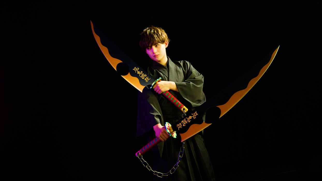 Proplica - Nichirin Sword (Tengen Uzui) - Demon Slayer Kimetsu No Yaiba