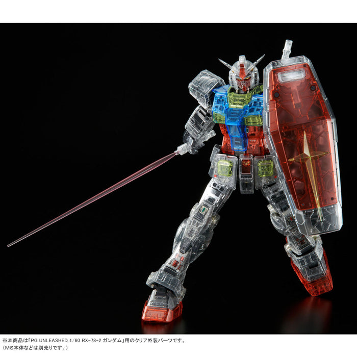 PG Unleashed RX-78-2 Gundam Clear Color Body 1/60