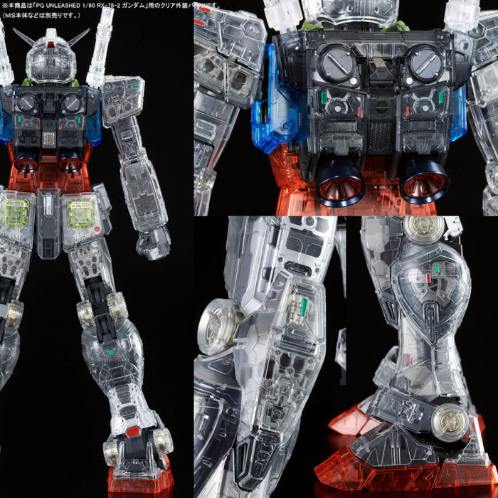 PG Unleashed RX-78-2 Gundam Clear Color Body 1/60