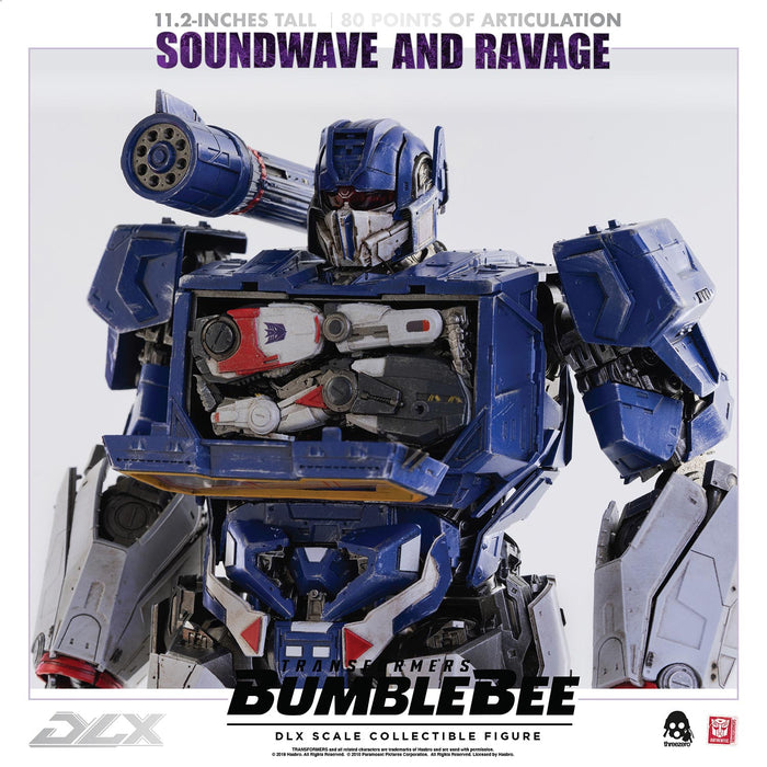 Transformers: Bumblebee - DLX Soundwave And Ravage