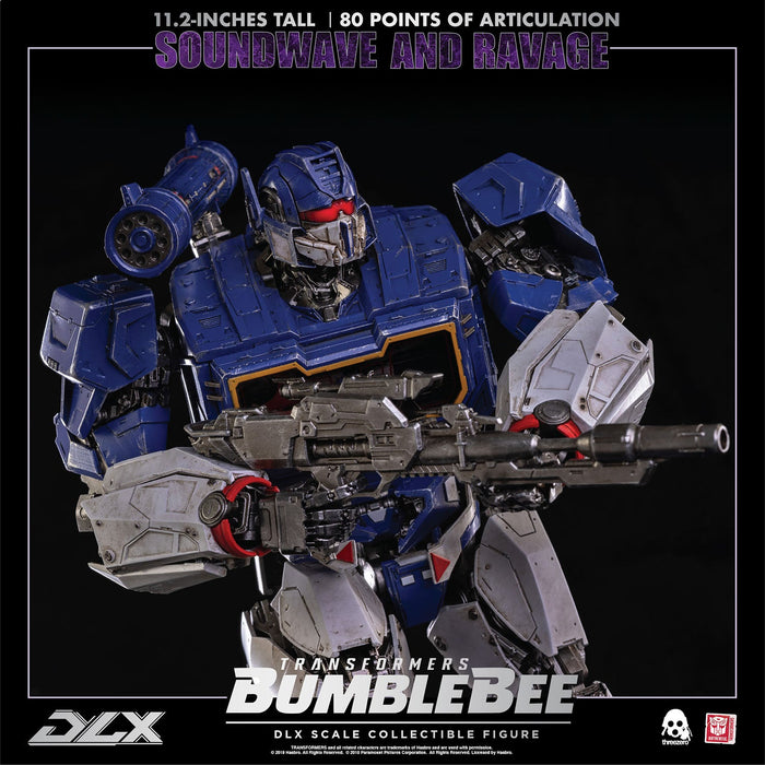 Transformers: Bumblebee - DLX Soundwave And Ravage