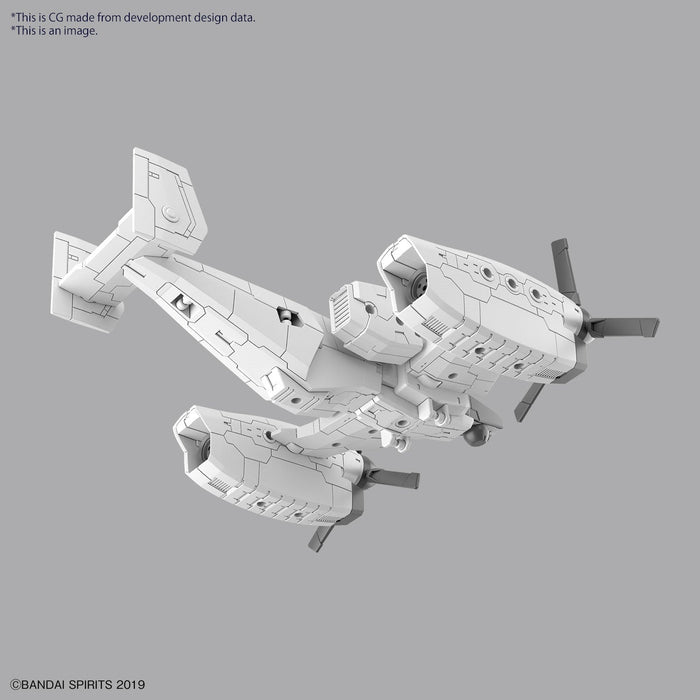 30MM EV-14 Extended Armament Vehicle (Tilt Rotor Ver.) 1/144