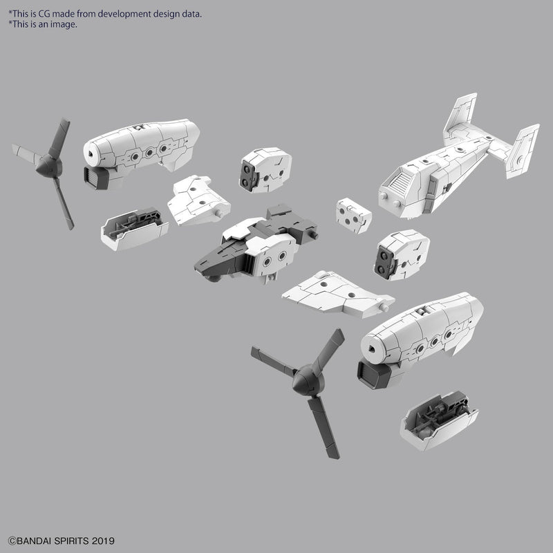 30MM EV-14 Extended Armament Vehicle (Tilt Rotor Ver.) 1/144
