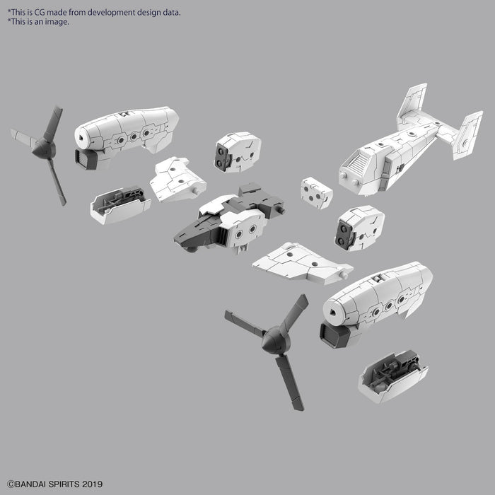 30MM EV-14 Extended Armament Vehicle (Tilt Rotor Ver.) 1/144