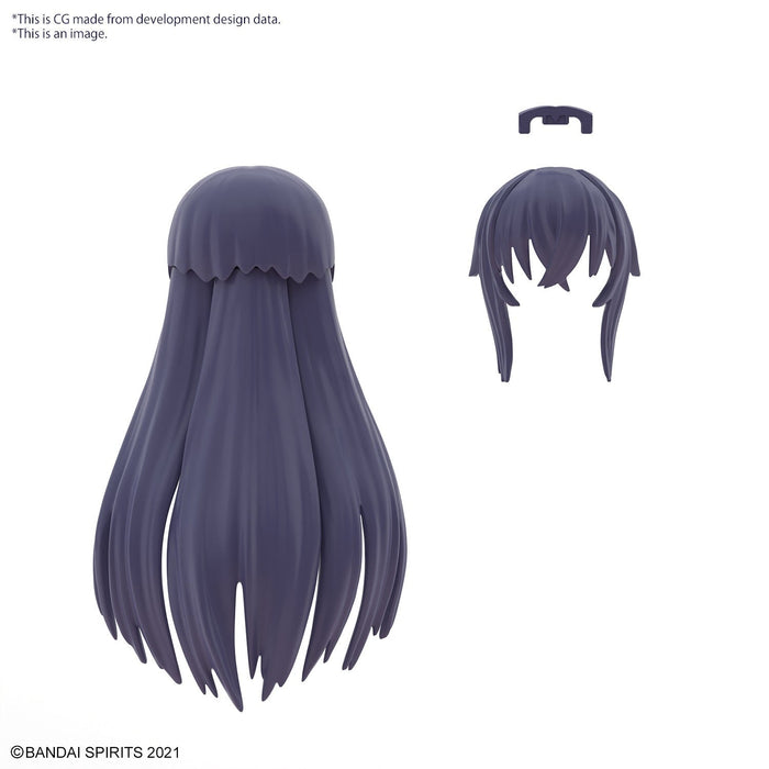 30MS Option Hair Style Parts Vol.8 All 4 Types 1/144