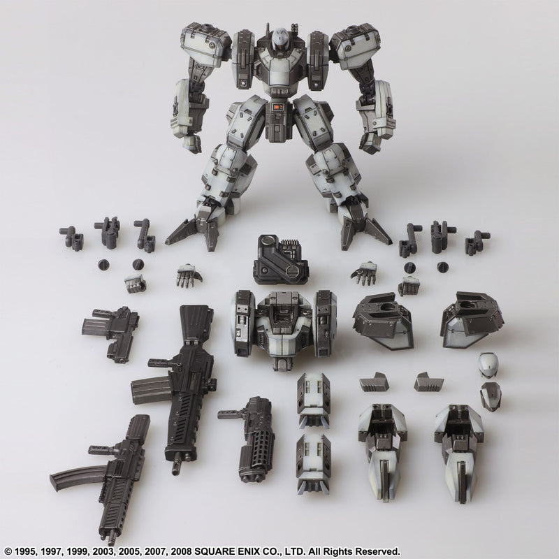 Front Mission Structure Arts Vol.4 - Zenith DV White Color Variant 4 Unit Set 1/72