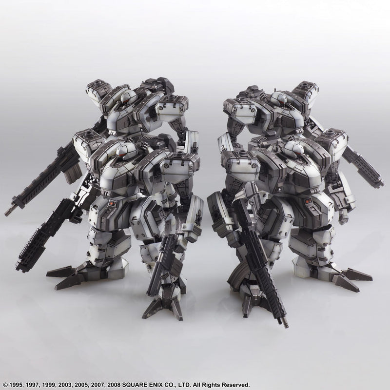 Front Mission Structure Arts Vol.4 - Zenith DV White Color Variant 4 Unit Set 1/72