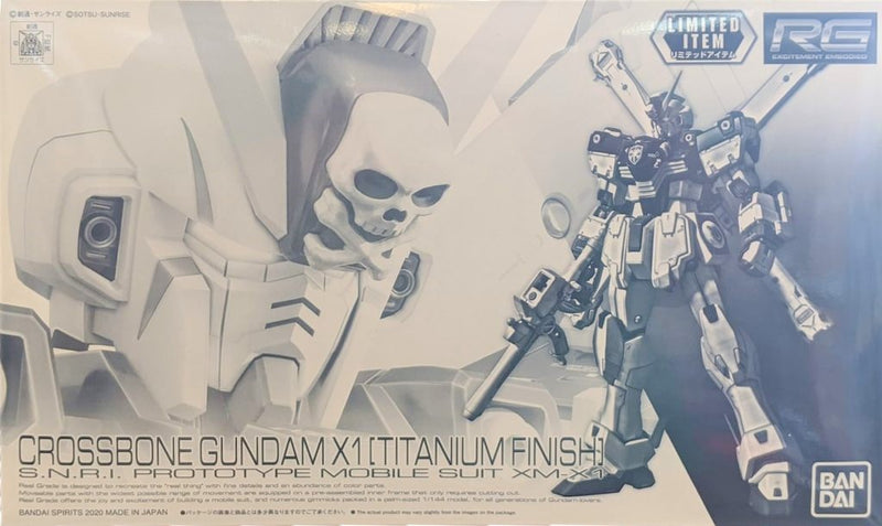RG Crossbone Gundam X1 [Titanium Finish] 1/144