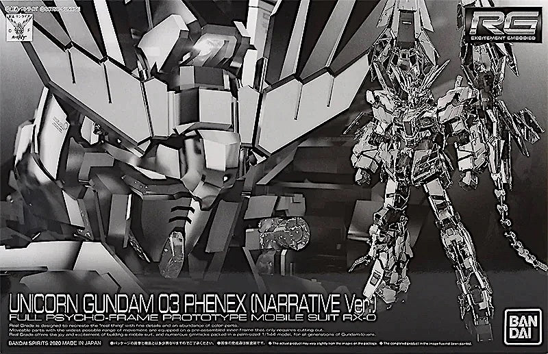 RG Unicorn Gundam 03 Phenex (Narrative Ver.) 1/144
