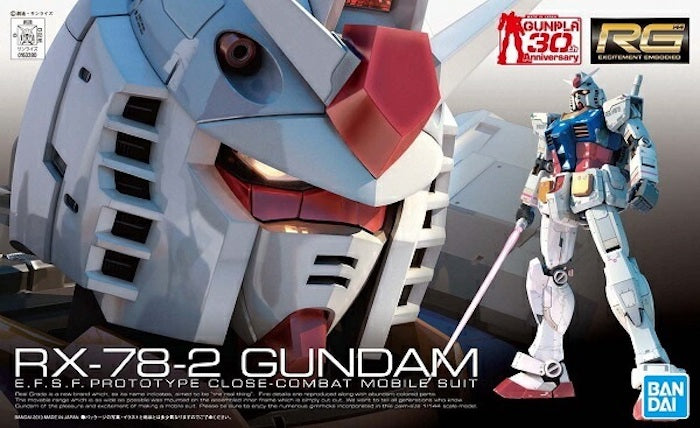 RG 01 RX-78-2 Gundam 1/144 — Panda Hobby