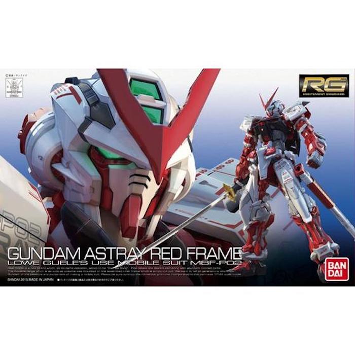 【未開封】GUNDAM ASTRAY RED FRAME RG 19 Gundam Astray Red Frame 1/144 — Panda Hobby