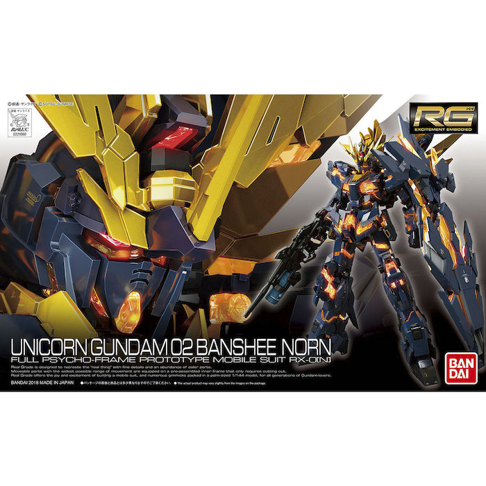 RG #27 Unicorn Gundam 02 Banshee Norn 1/144
