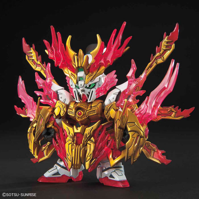 SD Sangoku 33 Yan Huang Zhang Fei God Gundam
