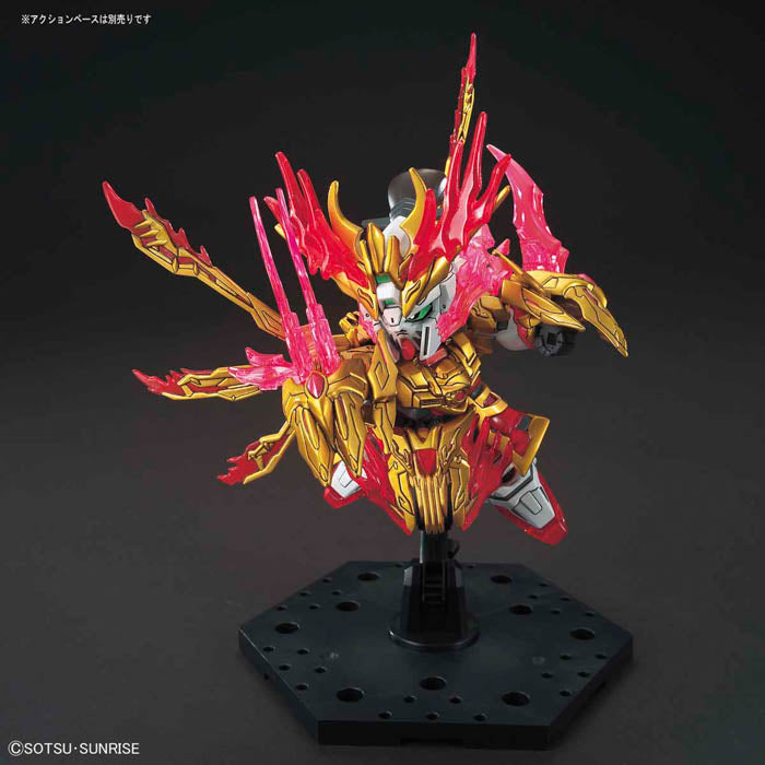 SD Sangoku 33 Yan Huang Zhang Fei God Gundam