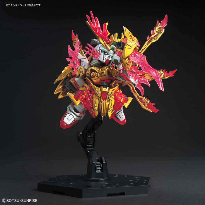 SD Sangoku 33 Yan Huang Zhang Fei God Gundam