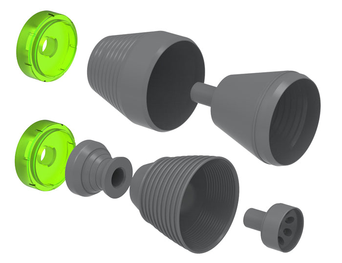 S Dish (4pcs) 7 Sizes