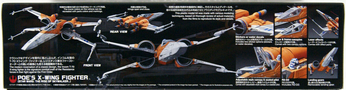 SW - Poe's X-Wing Fighter (The Rise of Skywalker) 1/72