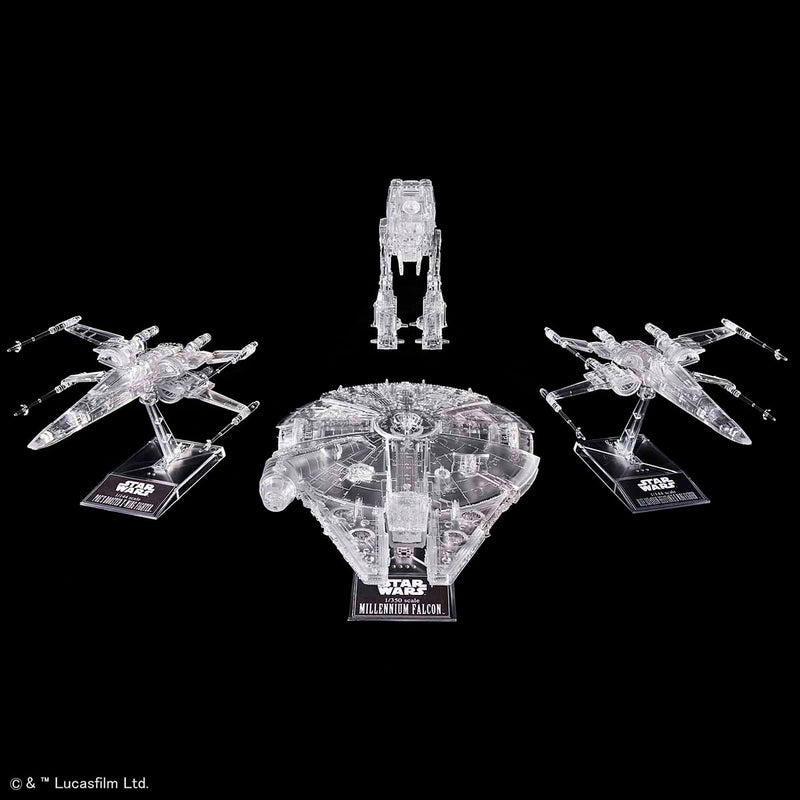 SW - Star Wars The Last Jedi Clear Vehicle Set