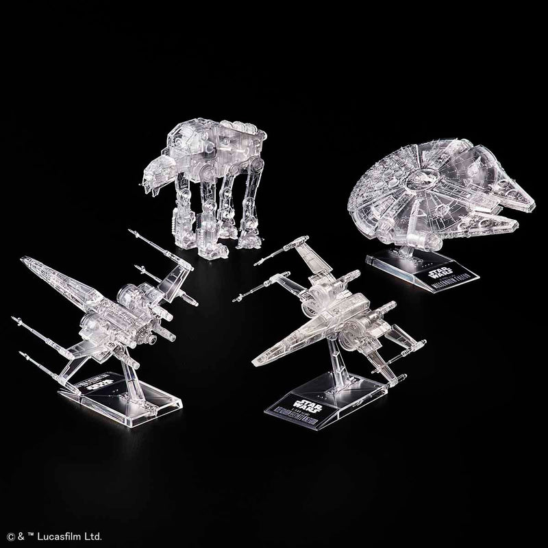 SW - Star Wars The Last Jedi Clear Vehicle Set