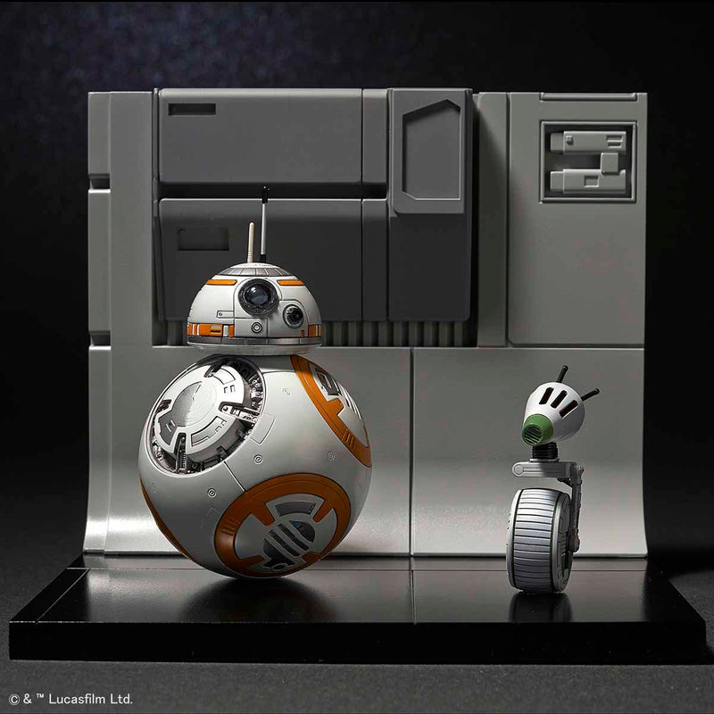 SW - BB-8 & D-O Diorama Set 1/12