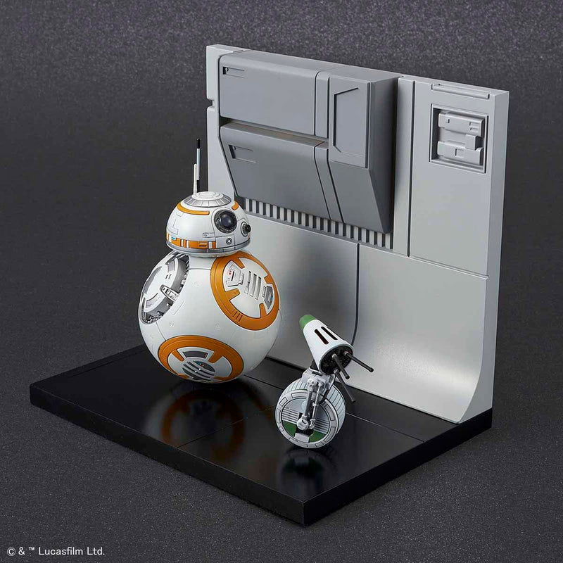 SW - BB-8 & D-O Diorama Set 1/12