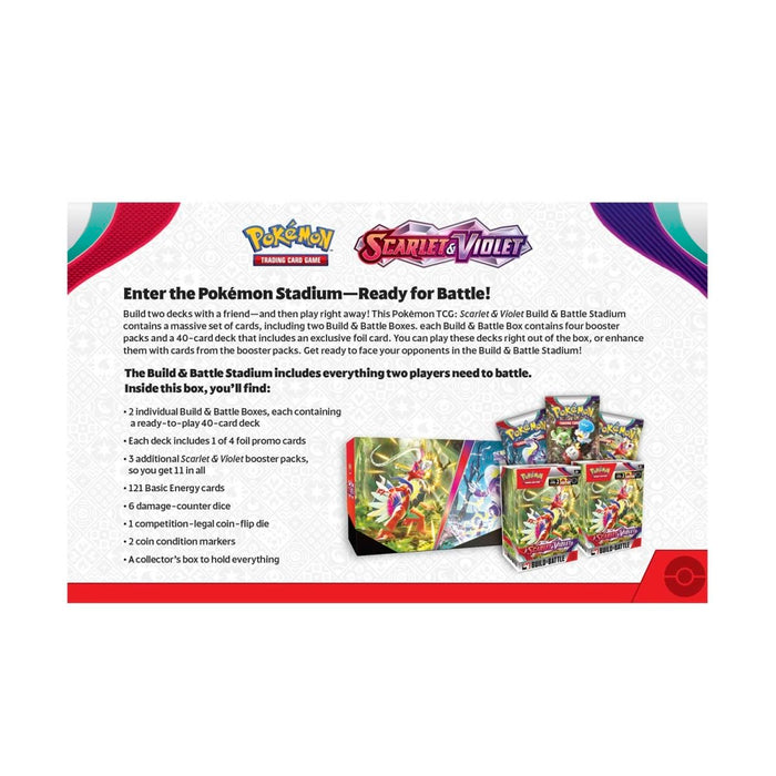 Pokemon TCG - Scarlet & Violet Build and Battle Stadium