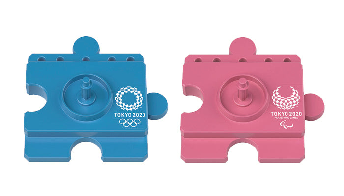 Set of 2 Tokyo 2020 Olympic / Paralympic Official Haropla Haro Set 1/144