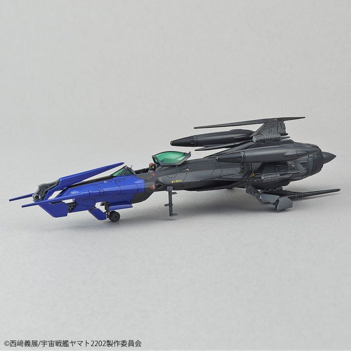 Space Battleship Yamato Type 0 Model 52 bis Autonomous Space Fighter Black Bird 1/72