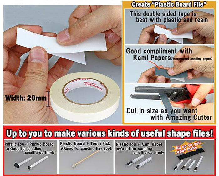 Strong Double Sided Tape Width 20mm For Plastic Board