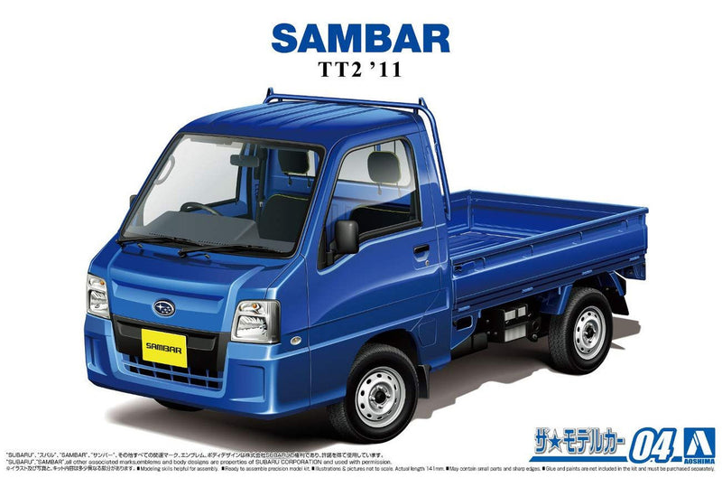 Subaru TT2 Sambar Truck WR Blue Limited 2011 1/24