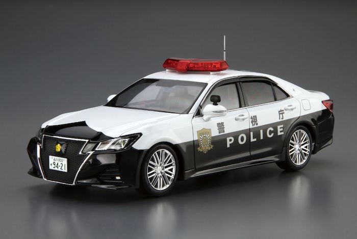 TOYOTA GRS214 Crown Patrol Car For Traffic Control '16 1/24