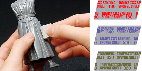 Tamiya Sanding Sponge Sheet 320 87163