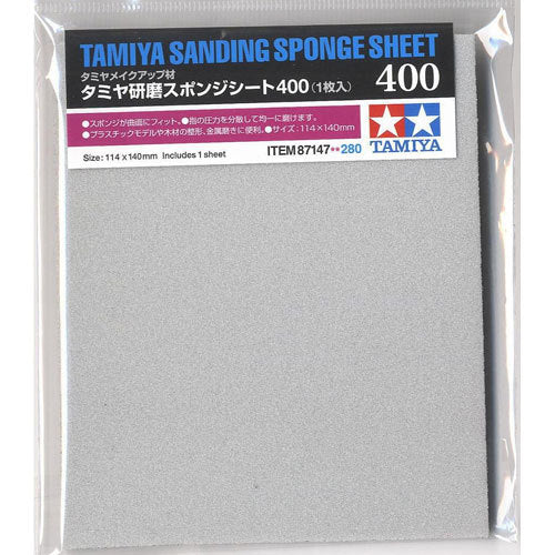 Tamiya Sanding Sponge Sheet 400 87147