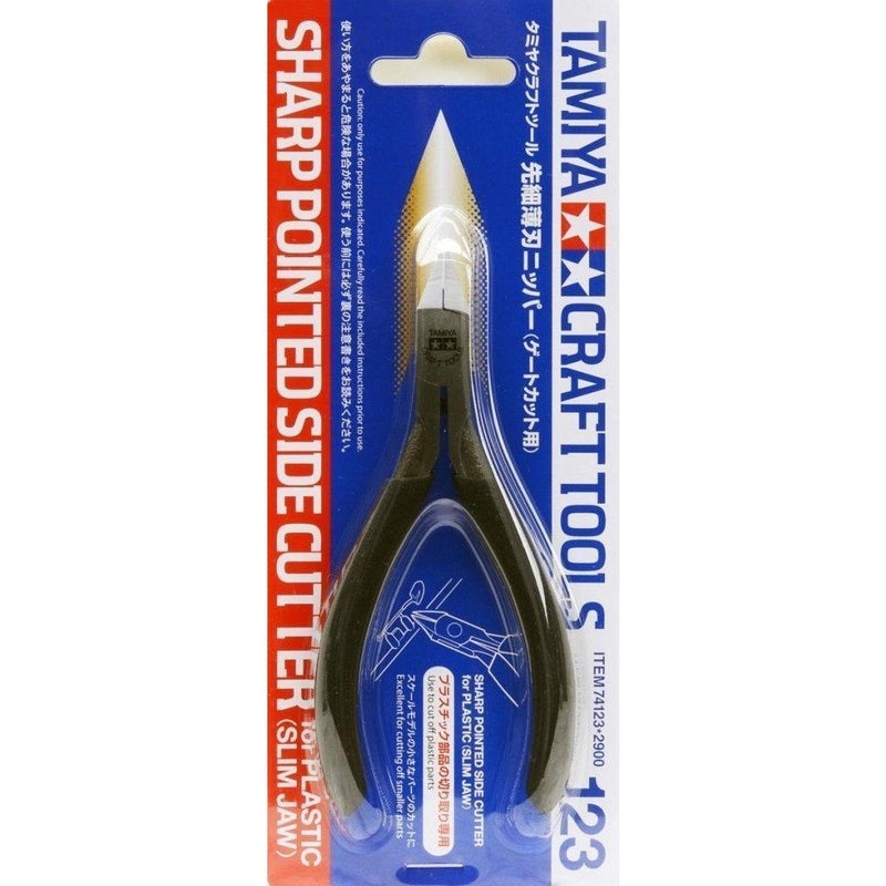 Tamiya Slim Jaw Sharp Point Side Cutter Nipper 74123