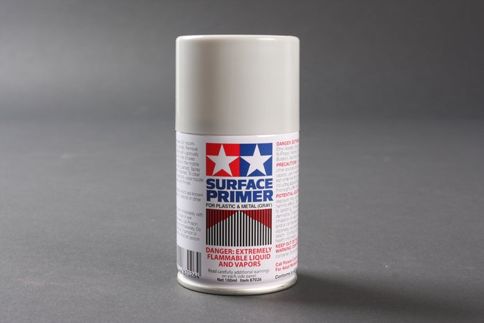 Tamiya Surface Primer (S) Gray 100ml 87026