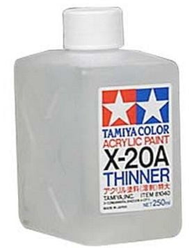 Tamiya X-20A Acrylic Paint Thinner 250ml 81040