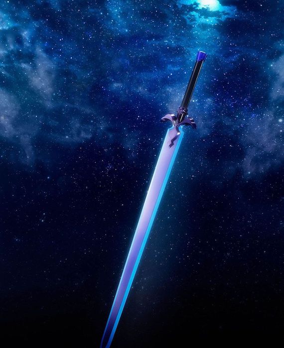 The Night Sky Sword from "Sword Art Online: Alicization War of Underworld"