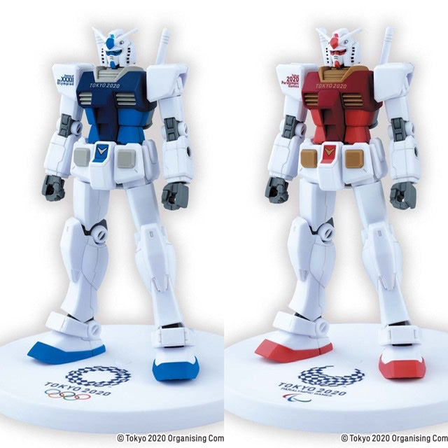 Set of 2 Tokyo 2020 Olympic Official HG RX-78-2 Gundam Set 1/144