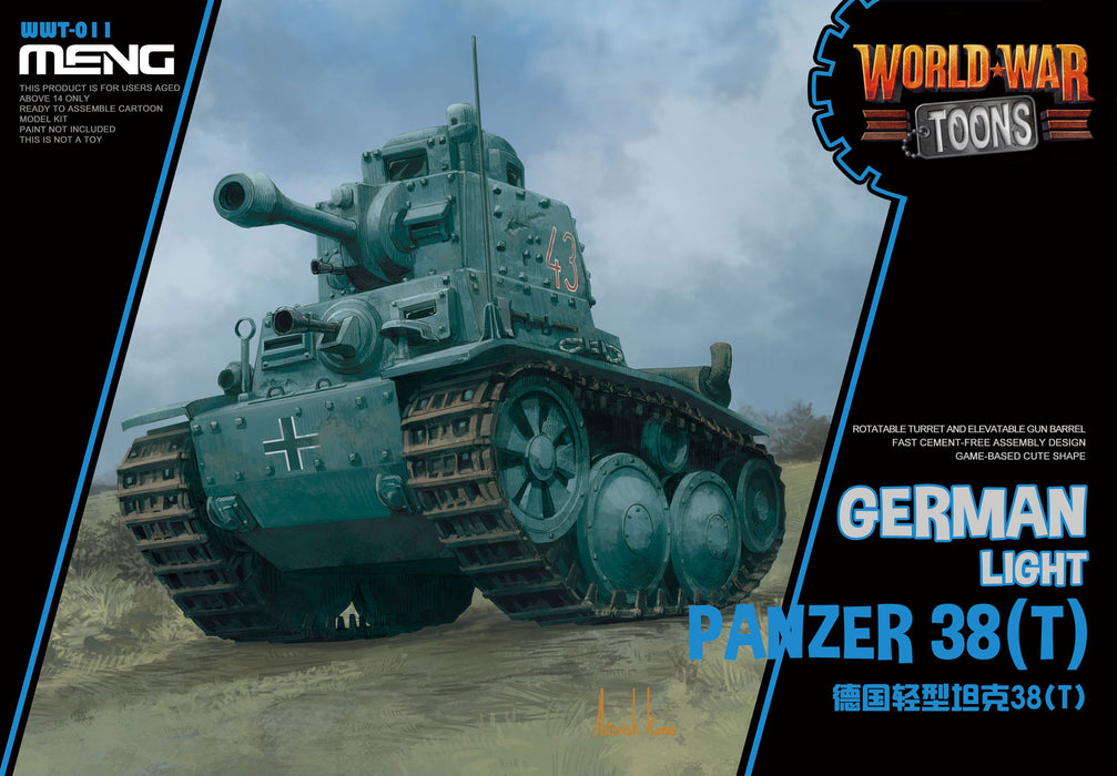 Toon - WWT011 Panzer 38(T) German Light Tank