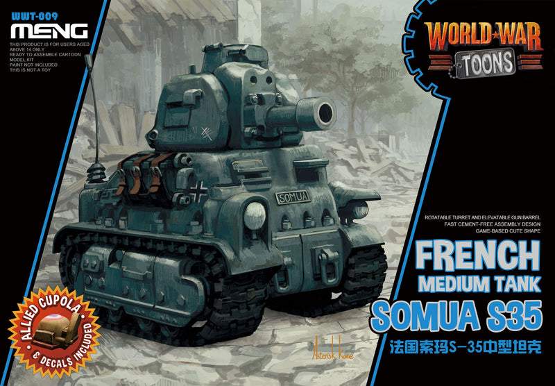 Toon - WWT009 Somua S-35 French Medium Tank