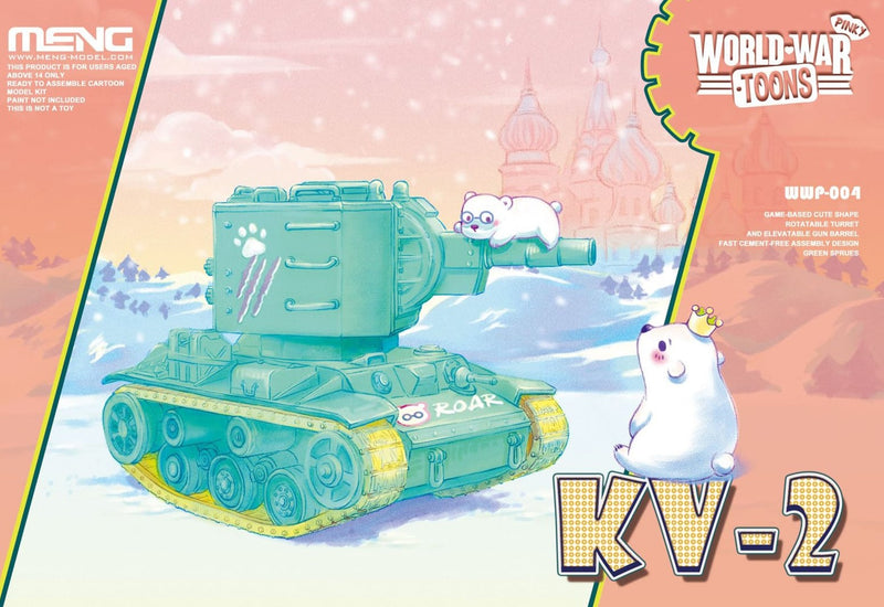 Toon - WWP004 Soviet Heavy Tank KV-2 Carton Ver.