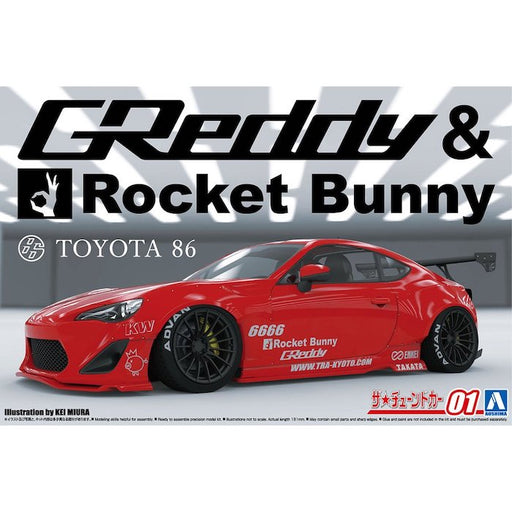 Toyota 86 ZN6 '12 Greddy&Rocket Bunny Enkei Ver. 1/24
